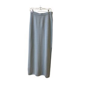 St. John Evening maxi skirt blue sz 12